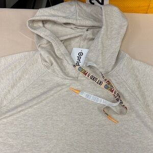 Target Pride Oak Heather Light Brownish colored  Hoodie size xxl new unisex shir